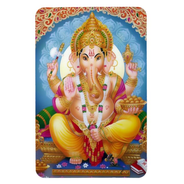 Ganesh Magnet - Version 4 (Vertikal)