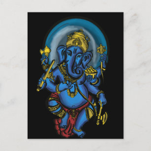 Ganesh Prosperity Vykort