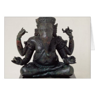 Ganesh sent 12th-early 13th århundrade, Angkor Hälsningskort