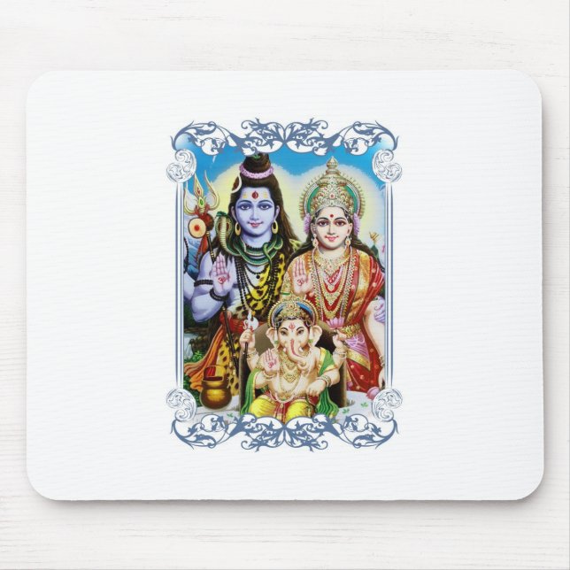 Ganesh, Shiva och Parvati, Lord Ganesha, Durga Musmatta (Framsidan)