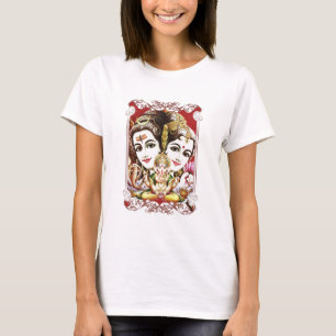 Ganesh, Shiva och Parvati, Lord Ganesha, Durga Tee Shirt