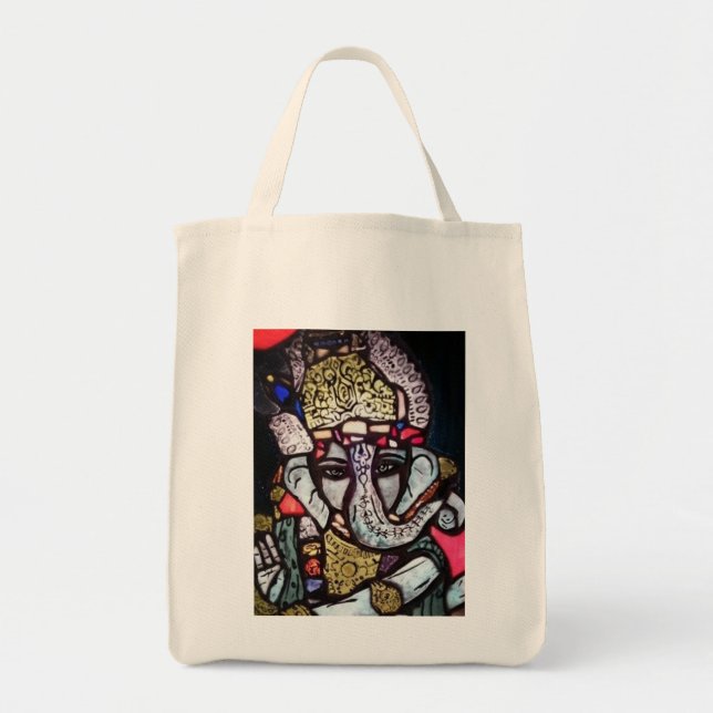Ganesh shopping bag tygkasse (Framsidan)