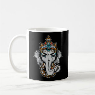 Ganesh Symbol Yoga Hindu Manar Women Meditation Gi Kaffemugg