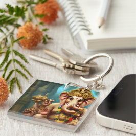 Ganesh tar en Selfie