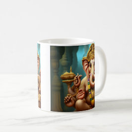 Ganesh tar en Selfie Kaffemugg