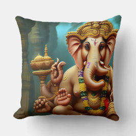 Ganesh tar en Selfie Kudde