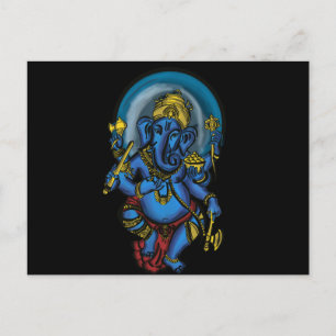 Ganesh välstånd vykort