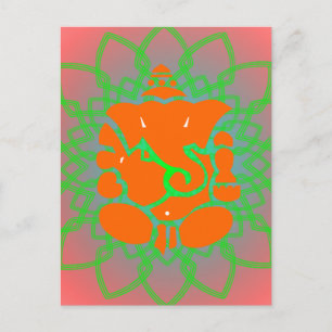 Ganesh-vykort Vykort