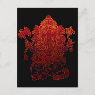 Ganesha3 Vykort