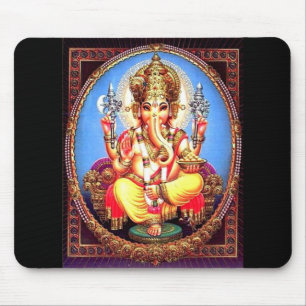 Ganesha (गणेश) indisk elefant musmatta