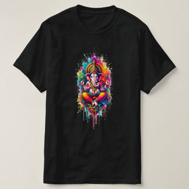 Ganesha 1 Manar T-Shirt (Design framsida)