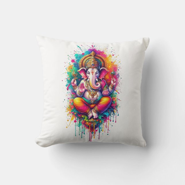 Ganesha 2 16 x 16 kudde (Framsida)