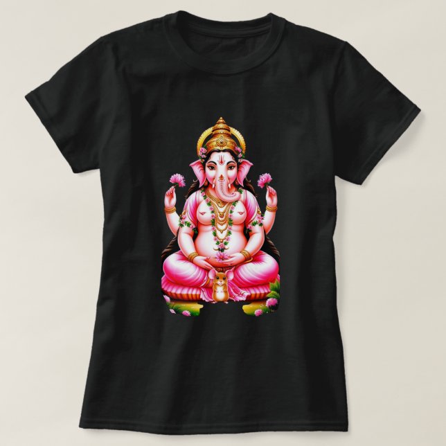 Ganesha 2 Kvinnor T Shirt (Design framsida)