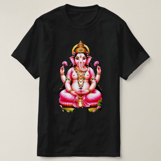 Ganesha 2 Manar T-Shirt (Design framsida)