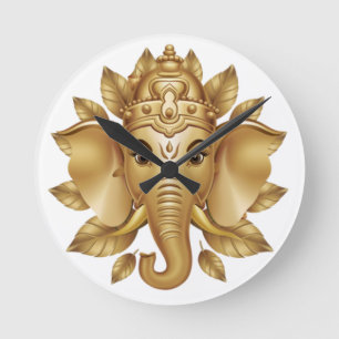 Ganesha 3 rund klocka