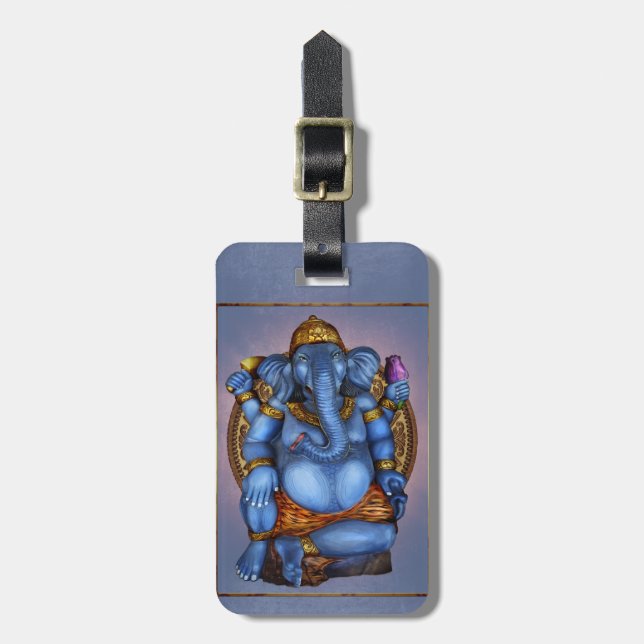 Ganesha Bagagebricka (Vertikal Framsida)