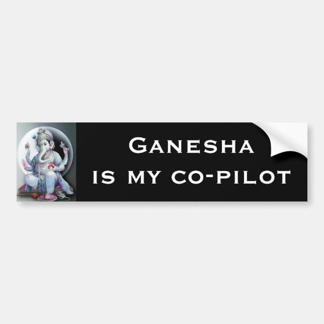 Ganesha bildekal - version 9 (Framsidan)