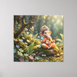 Ganesha Canvastryck