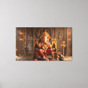 Ganesha Canvastryck