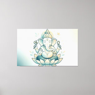 Ganesha Canvastryck