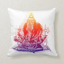 Ganesha dekorativ kudde 16" x 16",