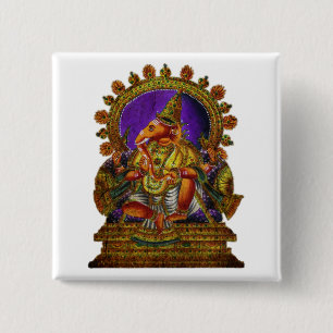 Ganesha Deva antique gör en egen bakgrund Knapp