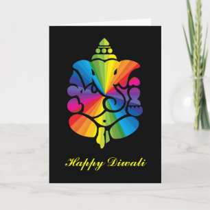 Ganesha - Diwali Kort