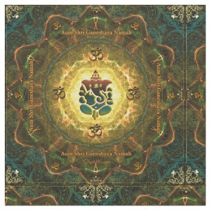 Ganesha - framgång, seger, välstånd, kunskap tyg