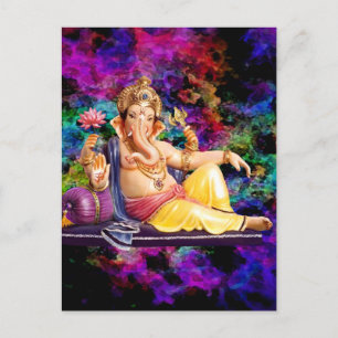 Ganesha Greeting Cards, Stickers, vykort