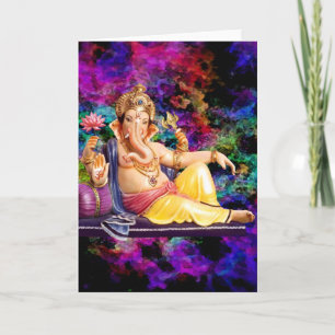 Ganesha Greeting Cards, Stickers, vykort
