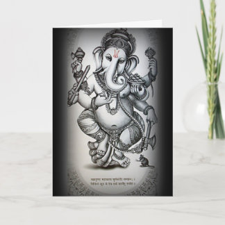 ganesha hälsning kort