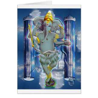 Ganesha Hälsningskort