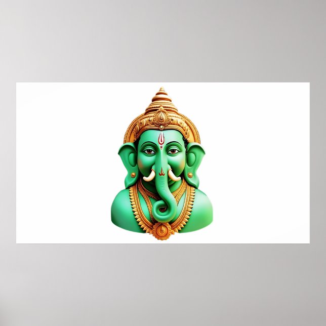 Ganesha: Hinder som har återkommit gudomligt Poster (Framsidan)