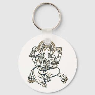 Ganesha hinduisk gudomgud nyckelring