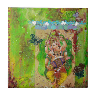 Ganesha Kakelplatta