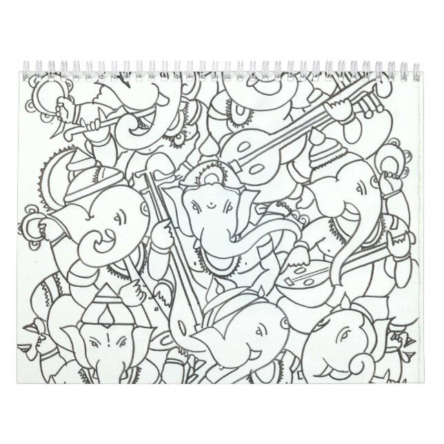 Ganesha kalender 2014 (Omslag)