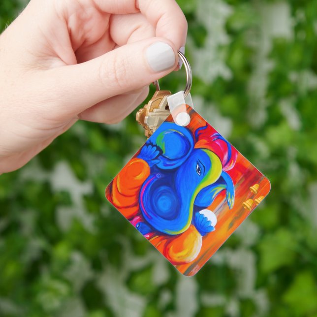 Ganesha Keychain Nyckelring (Hand)