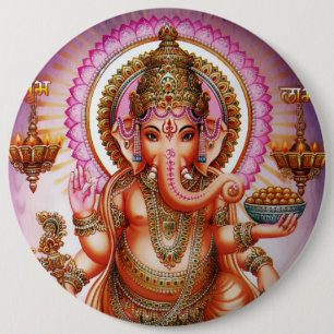 Ganesha knäppas - version 7 knapp