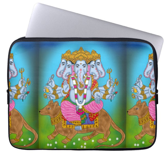 Ganesha Laptop  Cover Laptop Fodral (Framsidan)