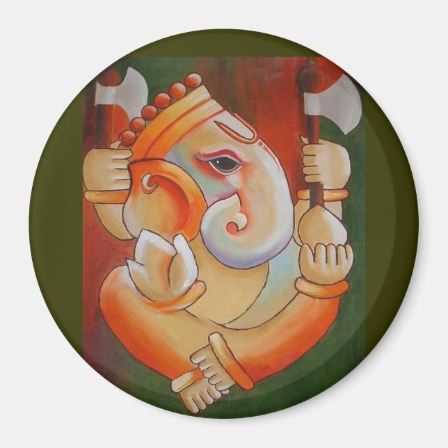 Ganesha magnet -1 (Framsidan)