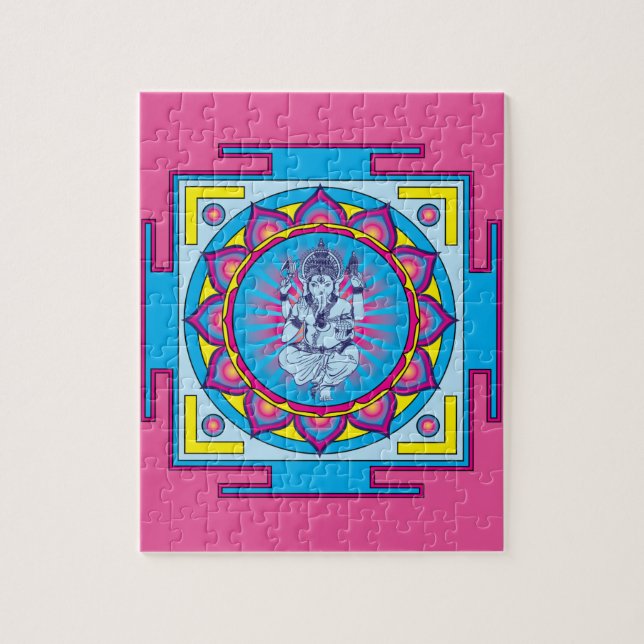 Ganesha Mandala Pussel (Vertikal)