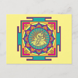 Ganesha Mandala Vykort