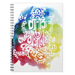 Ganesha Mantra bärbar dator Anteckningsbok