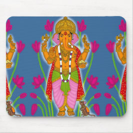 Ganesha Mouse Pad, Phone Case & Keyring Set Musmatta