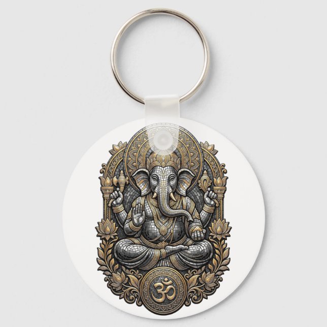 Ganesha Nyckelring (Baksida)