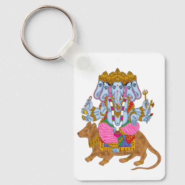 Ganesha-nyckelring Nyckelring (Framsida)