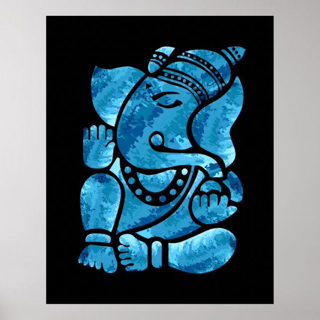 Ganesha Painting Poster (Framsidan)
