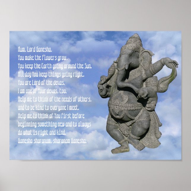 Ganesha Poster (Framsidan)