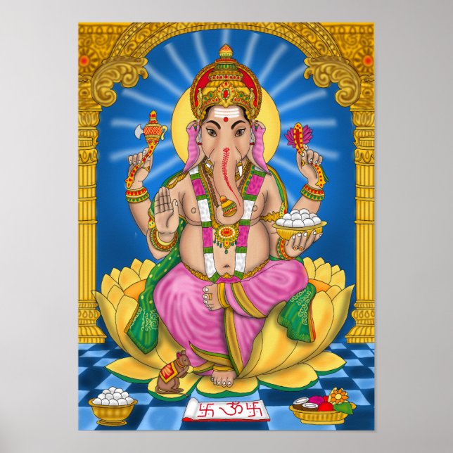 Ganesha Poster (Framsidan)