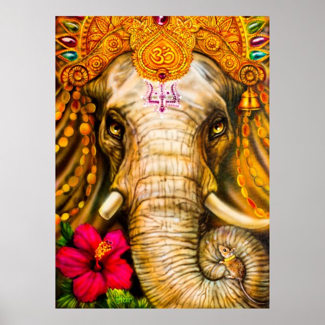 Ganesha Poster (Framsidan)